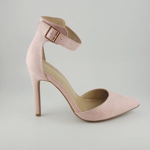 Dream Pairs heels pink size 7 suede